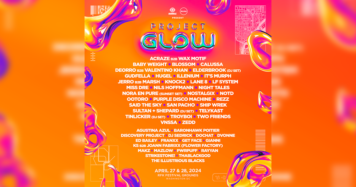 ILLENIUM, ACRAZE & Other Top EDM Stars Set to Ignite 2024 Project GLOW